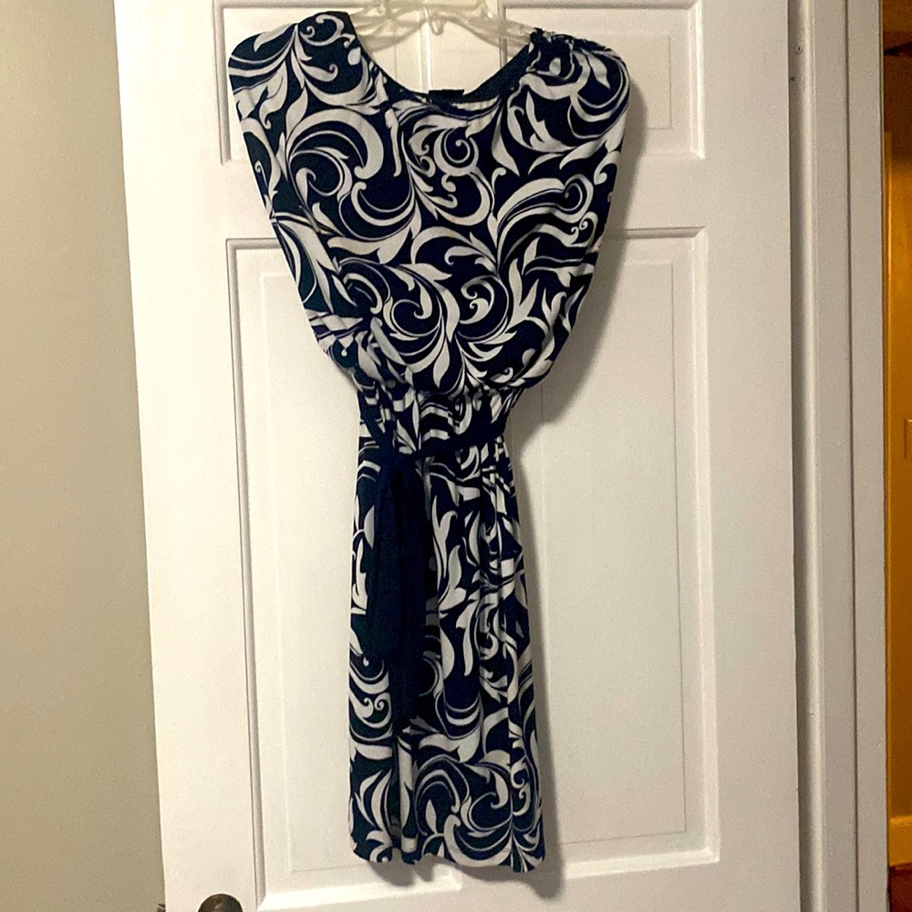 Black and white dress